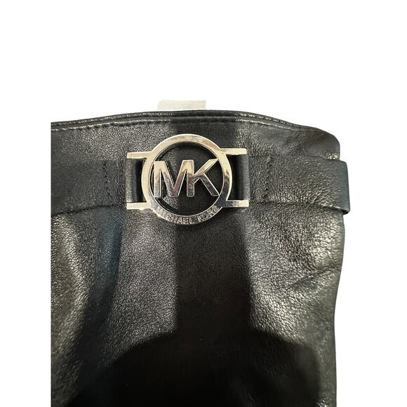 NWT | Michael Kors Genuine Black Leather Driving Gloves | Women's XL - Picture 3 of 4